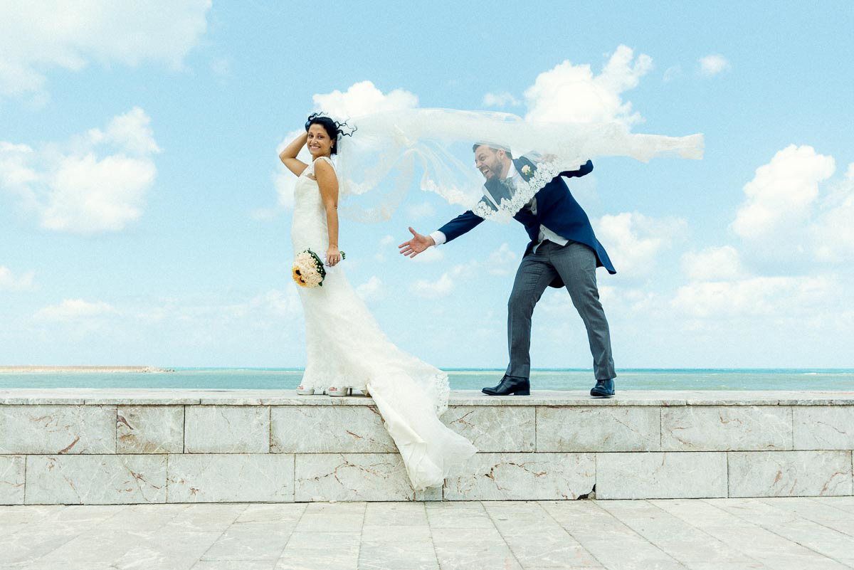 Hochzeitsreportage Sizilien Brautpaarshooting