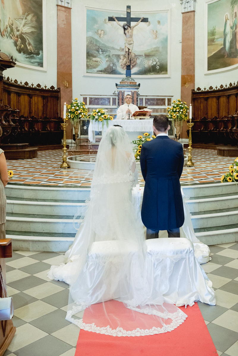Hochzeitsreportage Sizilien kirchliche Trauung