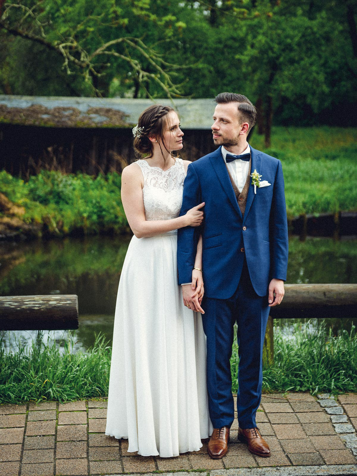 Brautpaarshooting Spreewald Hochzeitsfotograf