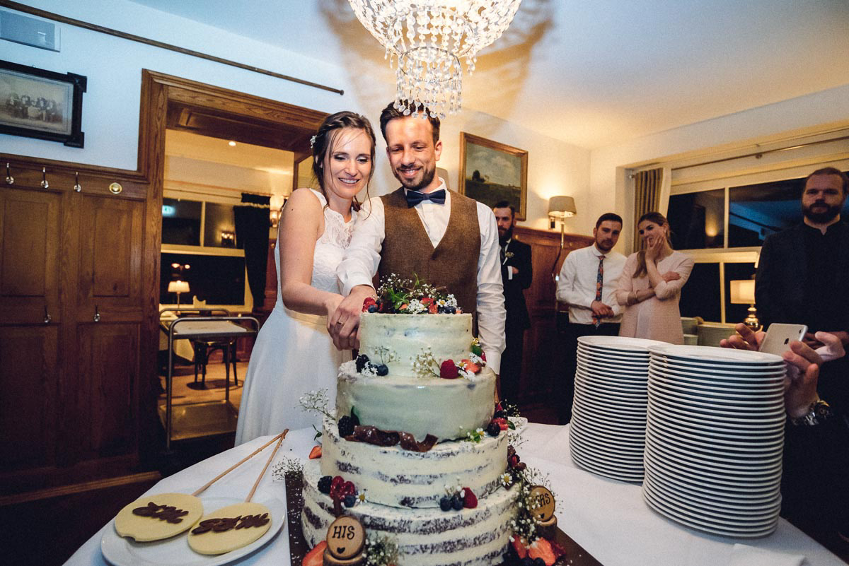 Hochzeitsreportage Spreewald Hochzeitstorte