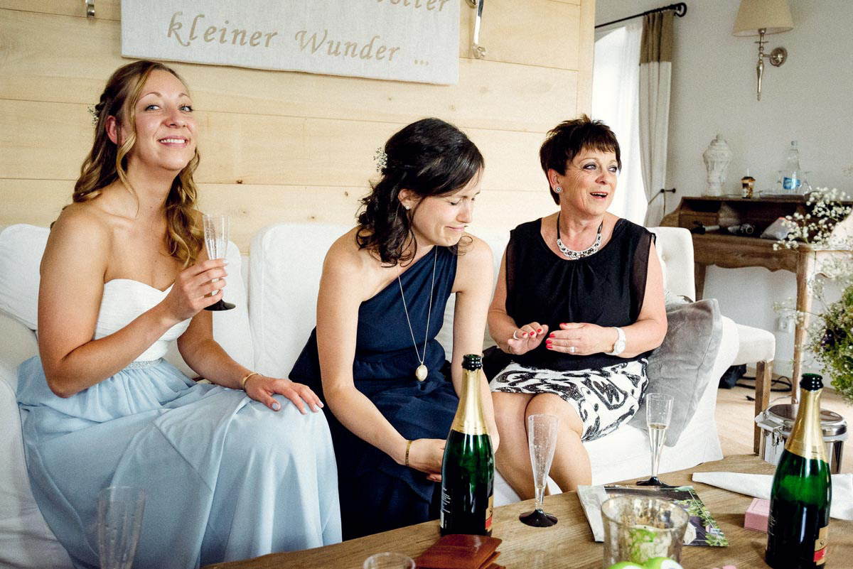 Hochzeit  Spreewald Vorbereitung