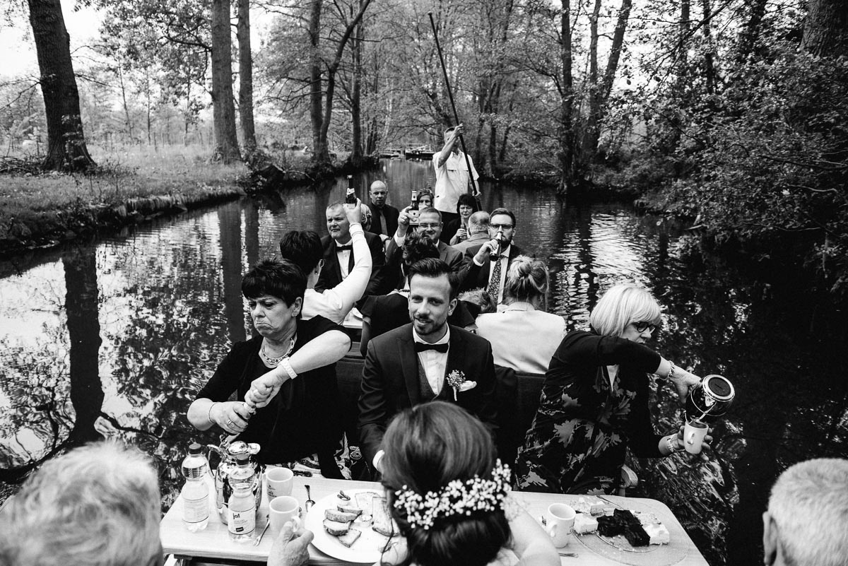 Hochzeit im Spreewald Kahnfahrt