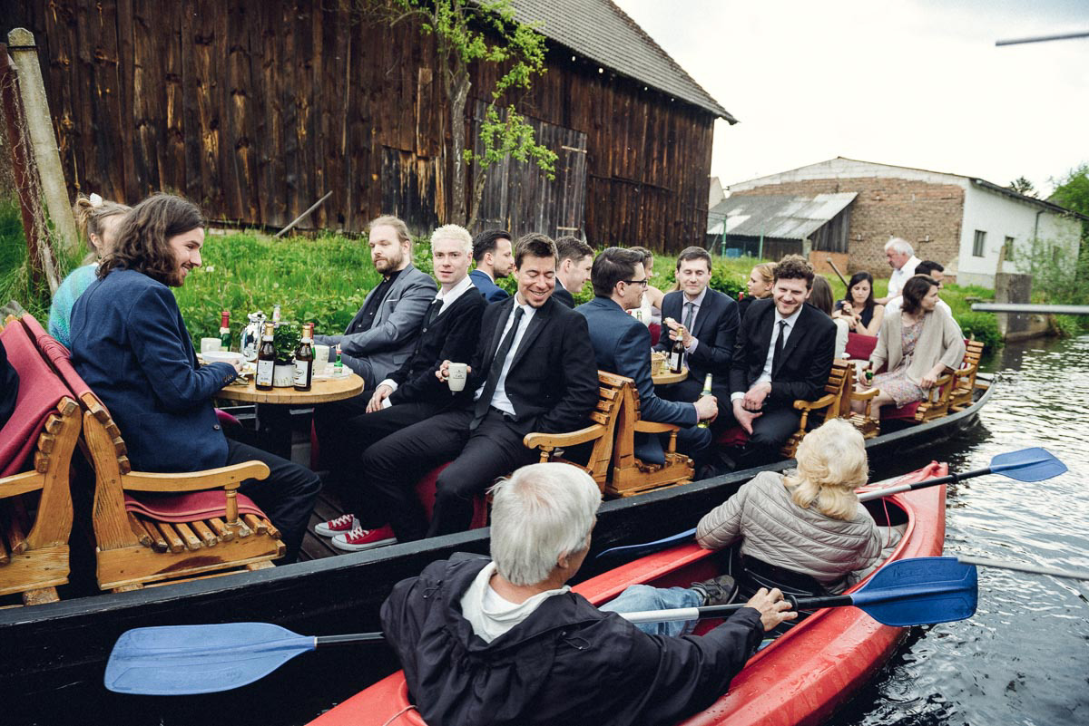 Hochzeit im Spreewald Kahnfahrt