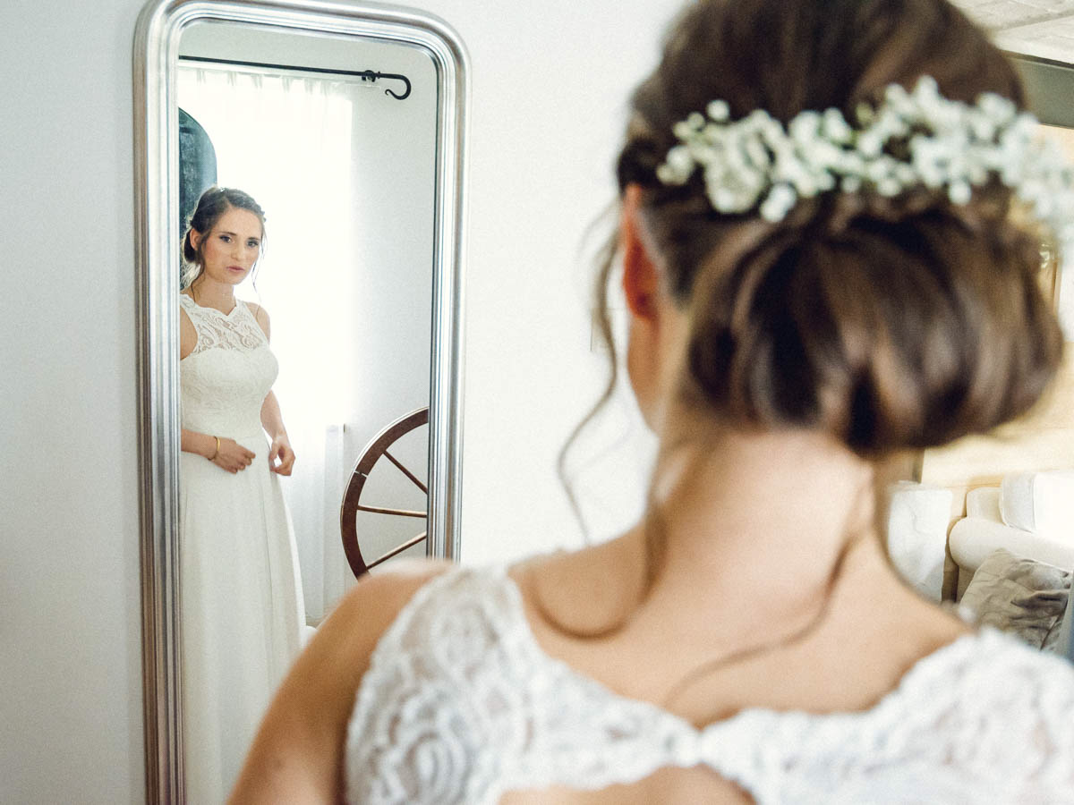 Hochzeit Spreewald getting ready